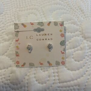 Silver ice cream earrings